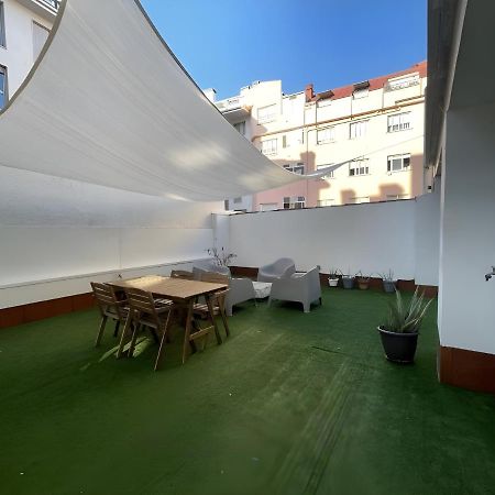 Amplio Y Moderno Piso De 4 Habitaciones Y Terraza Pontevedra Exterior photo